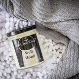 Funny Fresh Linen Candle- Well Hung- Scented Candle- Double Pour- 6 Ounce- 40 Hour Burn Time