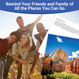 Stunning 4X6In American National Parks Postcards 15Pk. Premium Set Of 15 Post Cards Of Beautiful Scenic Images For Friends And Family Who Love Hiking Nature And Outdoors Or Frame Them As Wall Art!
