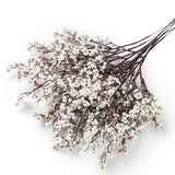 Artificial Baby Breath Flowers 10Pcs Silk White Babys Breath Real Touch Flowers For Wedding Party Diy Wreath Floral Arrangement Home Decoration