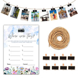 Bridal Shower Games, Where Were They Bridal Shower Games For Bridal Shower Bachelorette Party, Wedding Engagement Party, Set Of 30 Game Cards (B06)