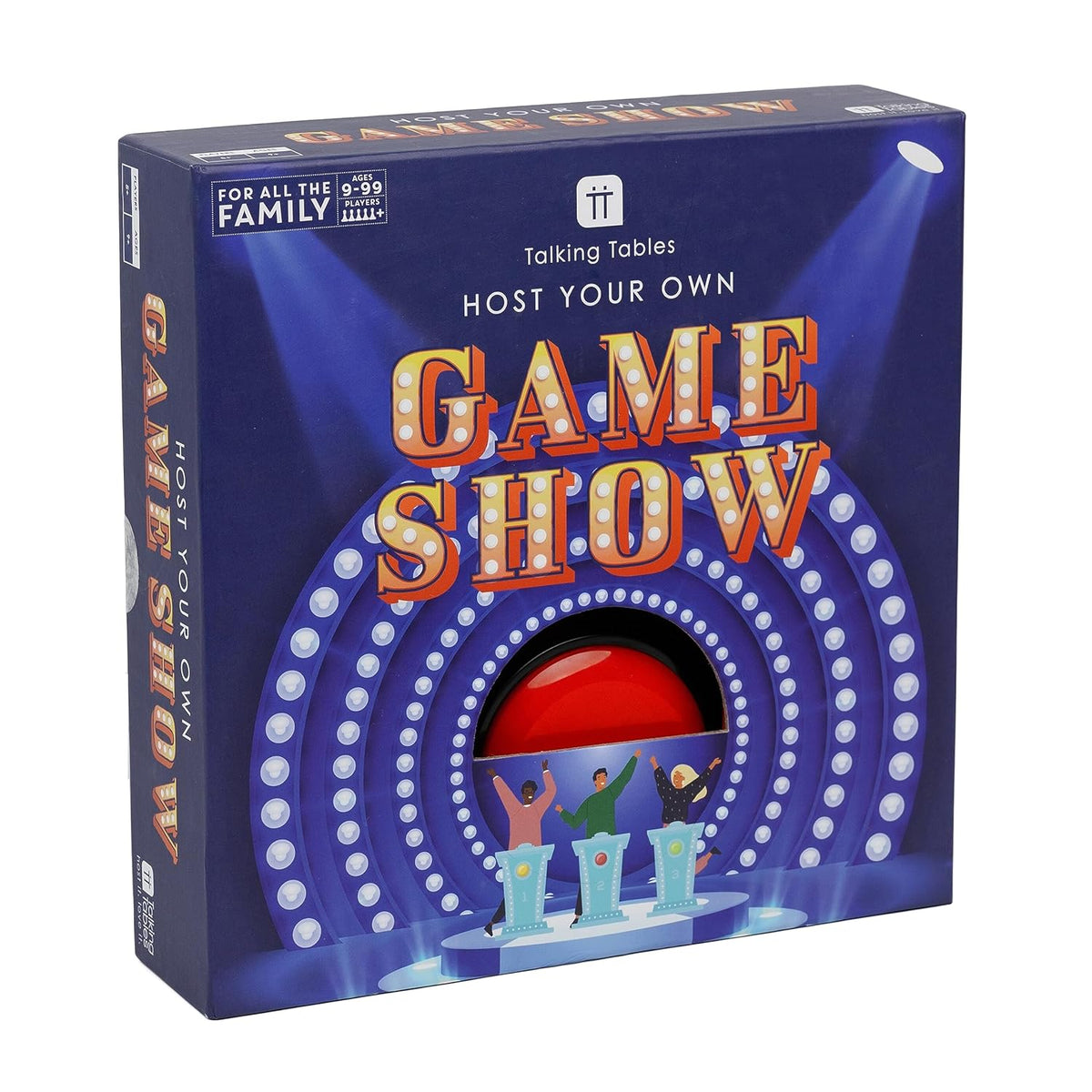 Host Your Own Gameshow Quiz Game With Buzzer Interactive And Fast Paced Fun For Friends And Family To Play At Christmas, New Year Or Any Party Ideal Xmas Gift. For Ages 9+ Players 5+ :