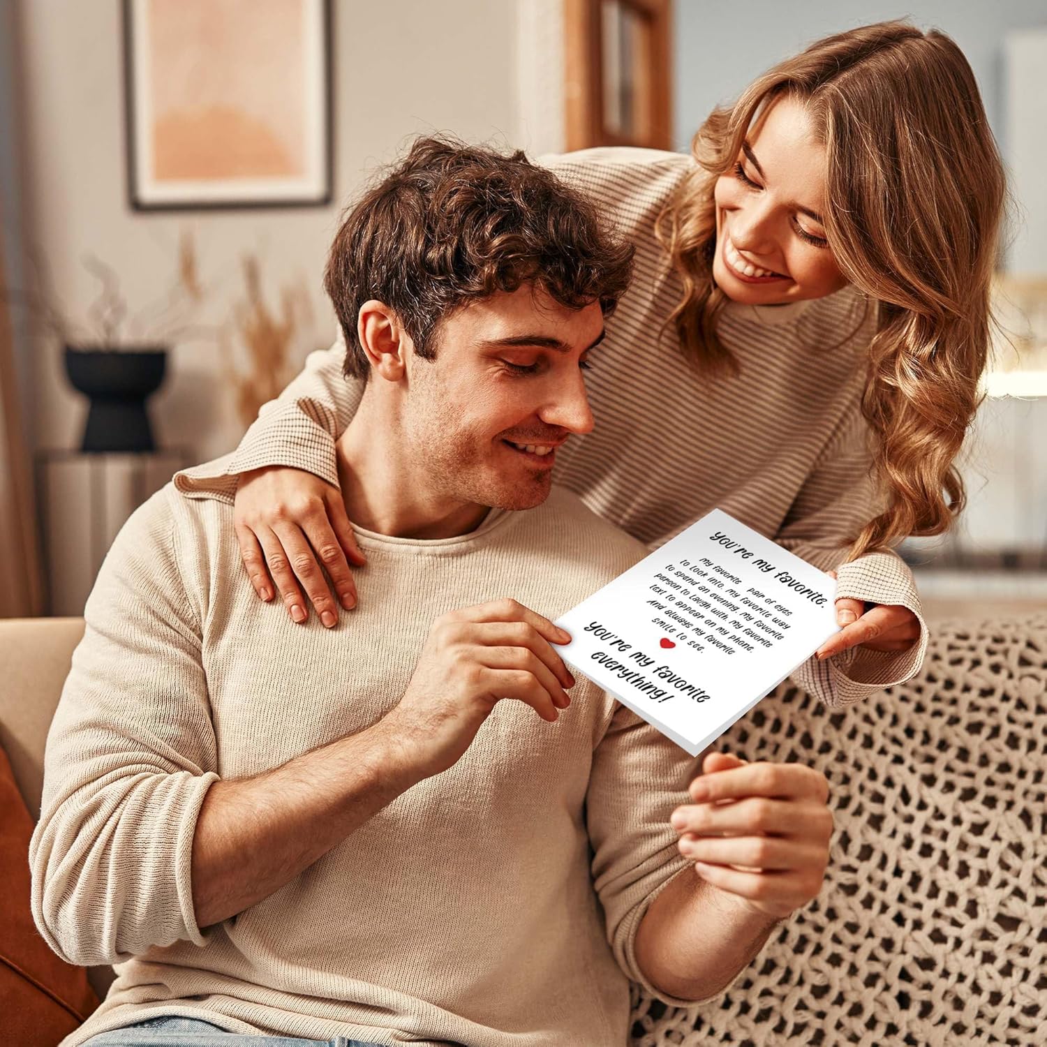 Valentines Day Card Husband From Wife - Sweet Valentines Day Card For Him Her, Romantic Valentine'S Card For Boyfriend Girlfriend Wife Husband, Valentine'S Gift Greeting Card From Wife Girlfriend