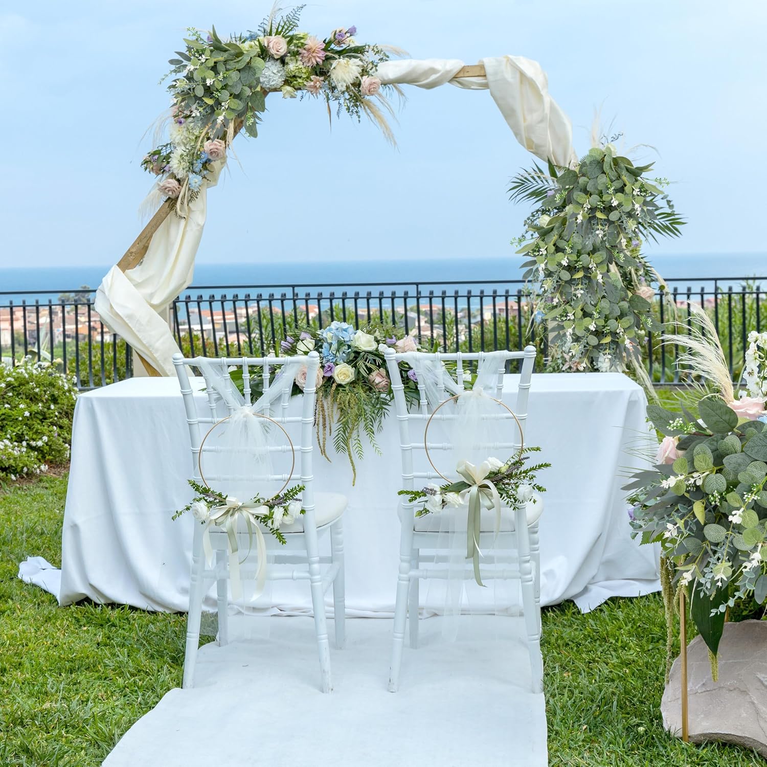150 Pcs 4 Kinds Mixed Artificial Eucalyptus Leaves Stems Bulk Fake Silver Dollar Eucalyptus Bundle Faux Plants Greenery For Diy Bouquets Floral Arrangement Wedding Engagement Party Decor