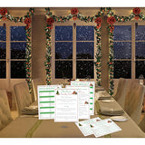 Christmas Friendly Family Feud Game, Feud Trivia Quiz, Baby Shower Game For Family Activity (12 Question Cards & 3 Final Round Cards) Christmas Games For Family Party Decorations Supplies-Sg6