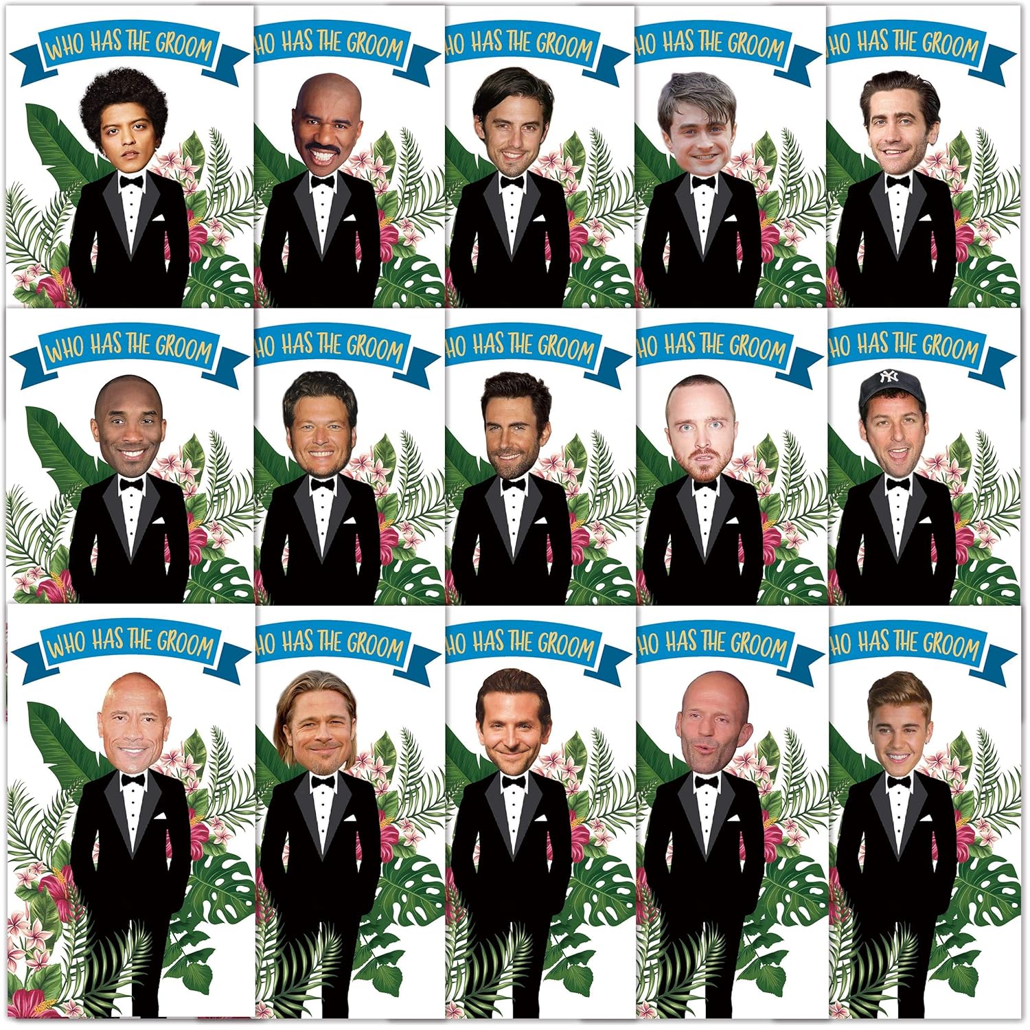 Bridal Shower Games-Who Has The Groom Scratch Off Cards Games- Bachelorette Party For 50 Guests