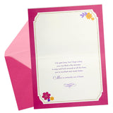 Hallmark Mothers Day Card (Glitter and Foil Flowers)