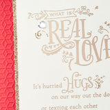 Hallmark Valentines Day Card for Husband, Wife, Boyfriend, Girlfriend (Real Love) Anniversary Card, Love Card