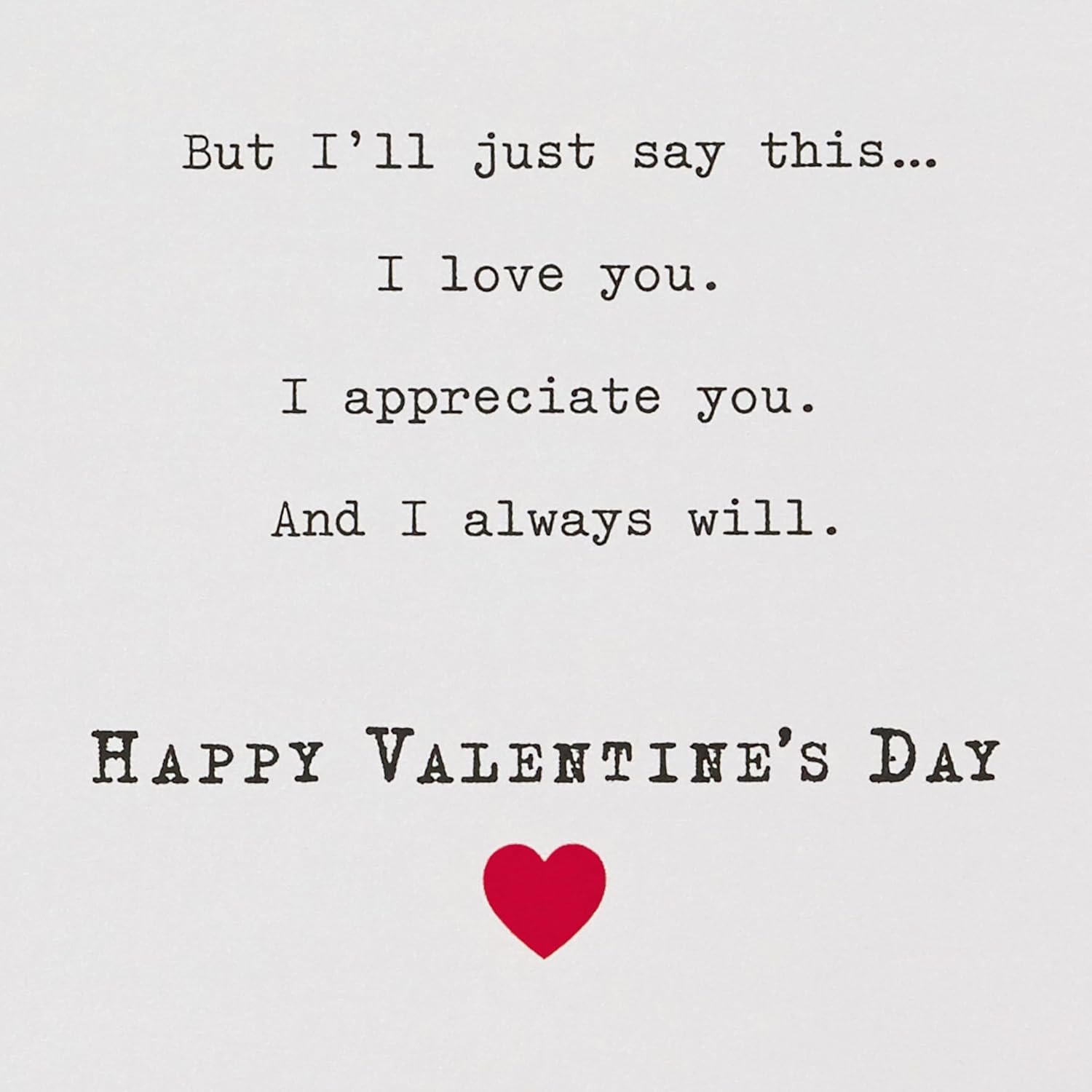 Hallmark Valentine's Day Card for Husband (Three Gold Hearts) (0699VFE7622)