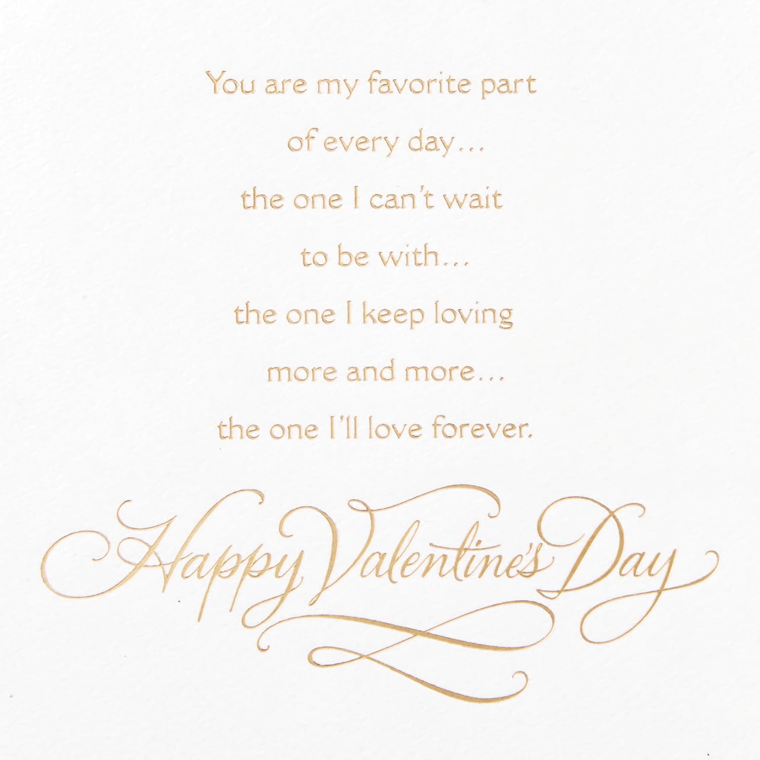 Hallmark Valentine's Day Card for Significant Other (Forever Lettering),0699VFE7212