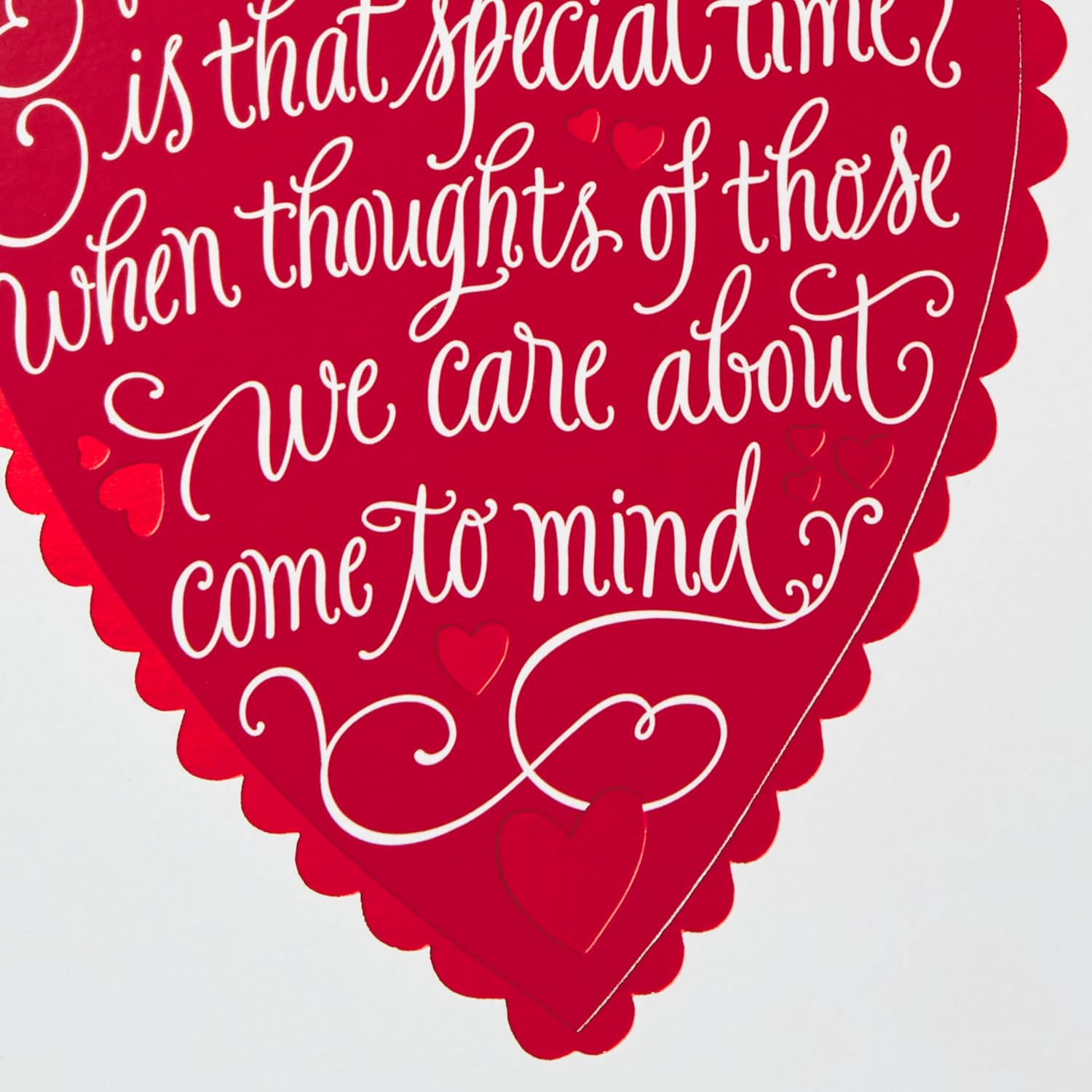 Hallmark Valentine's Day Cards Pack, Heart (6 Valentine Cards with Envelopes)