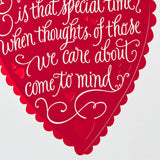 Hallmark Valentine's Day Cards Pack, Heart (6 Valentine Cards with Envelopes)