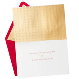 Hallmark Signature Valentines Day Card (Sports Jerseys, Same Team),799VFE1144