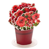 Hallmark Paper Wonder Pop Up Valentines Day Card, Displayable Bouquet (Today, Tomorrow, Always), 699VFE1171