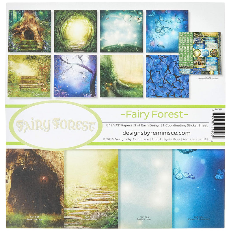 Fairy Forest Collection Kit Multicolor, 12" By 12"