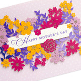 Hallmark Mothers Day Card (Glitter and Foil Flowers)