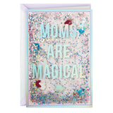 Hallmark Signature Mothers Day Card (Unicorns, Moms are Magical)