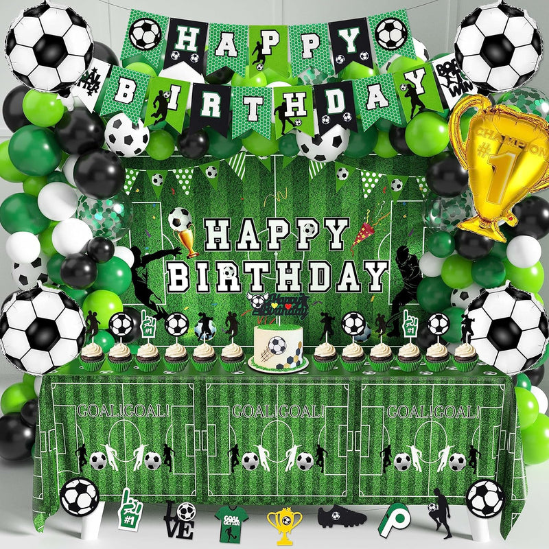 Soccer Birthday Party Decorations 87Pcs Soccer Birthday Party Supplies