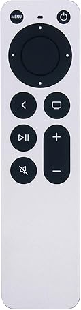 Universal Replacement Remote for Apple TV 4K/HD, Gen 1-4, with TV Control Function