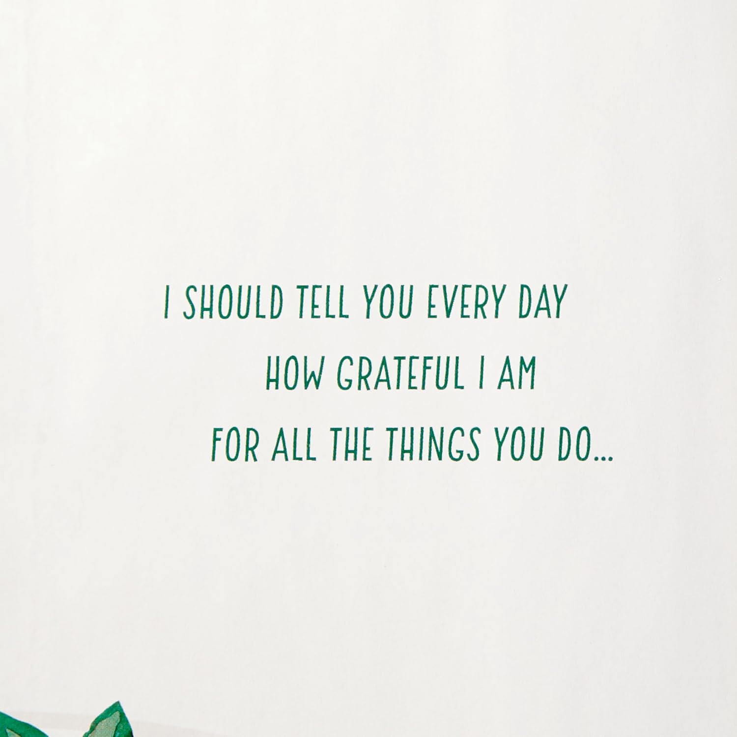 Hallmark Mothers Day Card from Son or Daughter (Everything You Do)