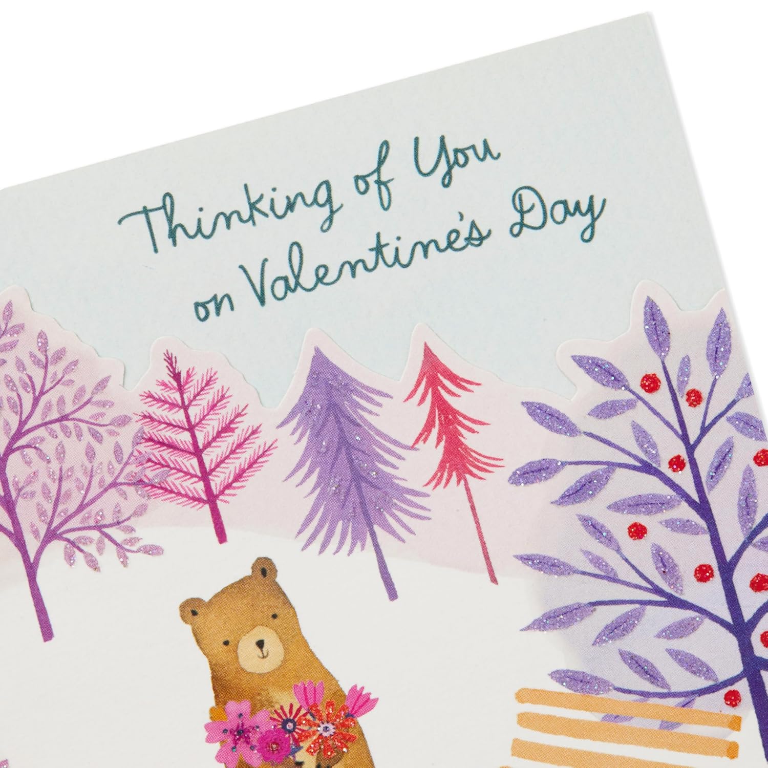 Hallmark Paper Wonder Pop Up Valentines Day Card for Anyone (Beary Loved Valentine)