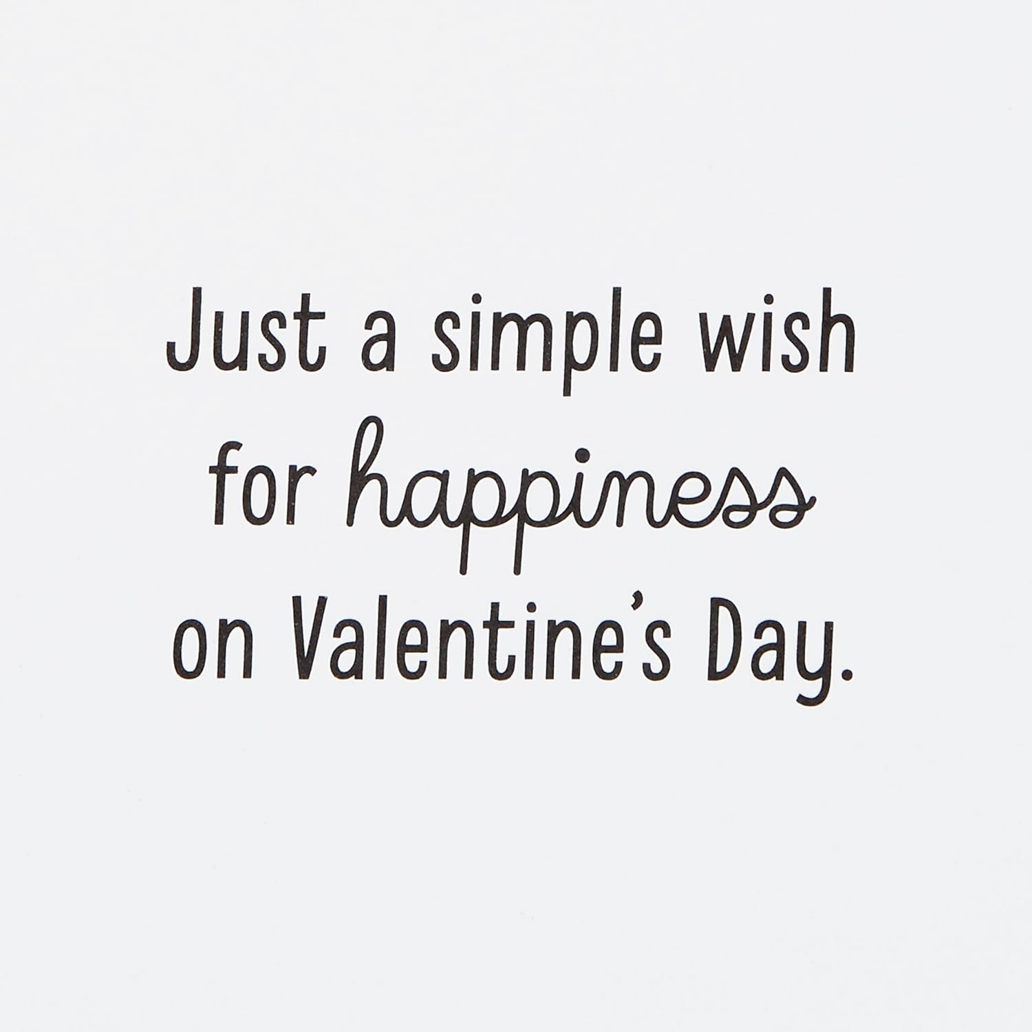 Hallmark Valentine's Day Cards, Simple Wish (Pack of 6 Cards with Envelopes)