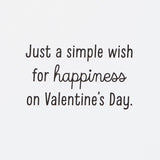 Hallmark Valentine's Day Cards, Simple Wish (Pack of 6 Cards with Envelopes)