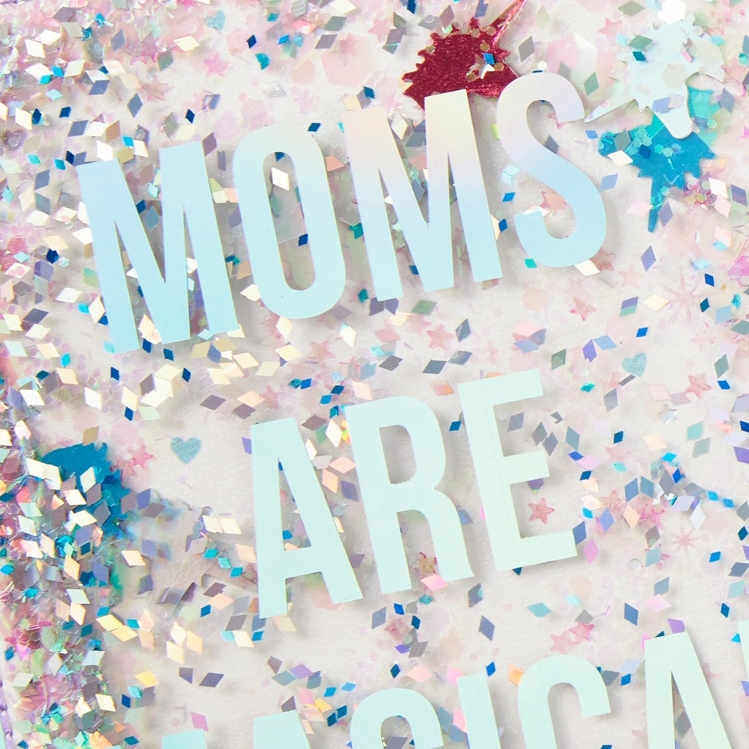 Hallmark Signature Mothers Day Card (Unicorns, Moms are Magical)