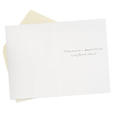 Hallmark Signature Love Card (Time Flies)