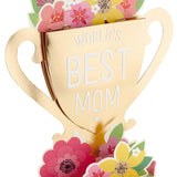 Hallmark Mothers Day Pop Up Card (Displayable World's Best Mom Trophy)