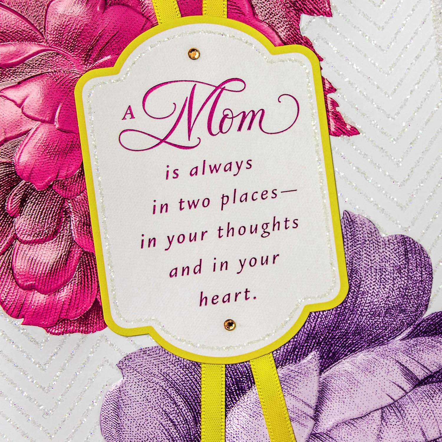 Hallmark Mothers Day Card from Son or Daughter (In My Thoughts and My Heart)