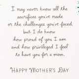 Hallmark Mothers Day Card for Mom (Your Life Has Shaped My Life)