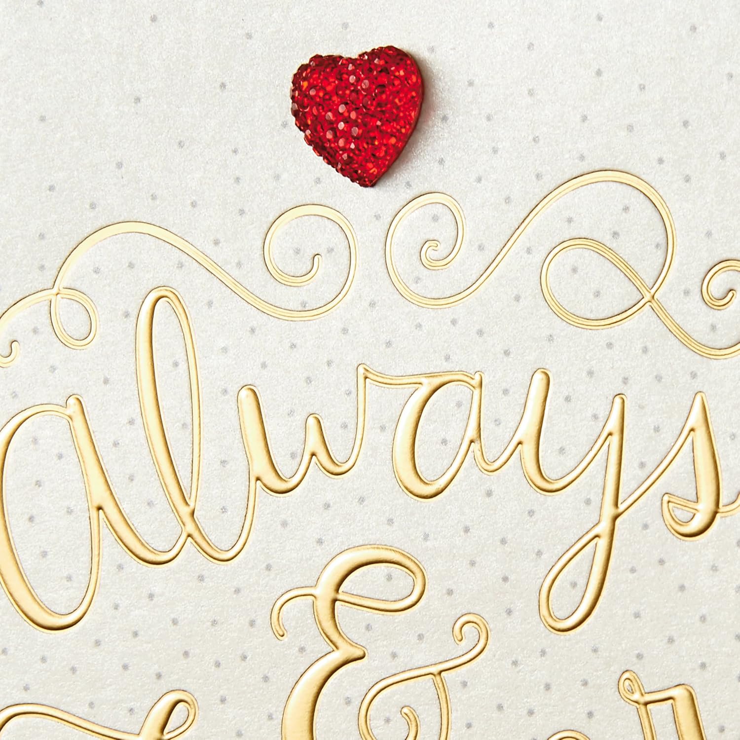 Hallmark Valentine's Day Card for Wife (Always & Forever)