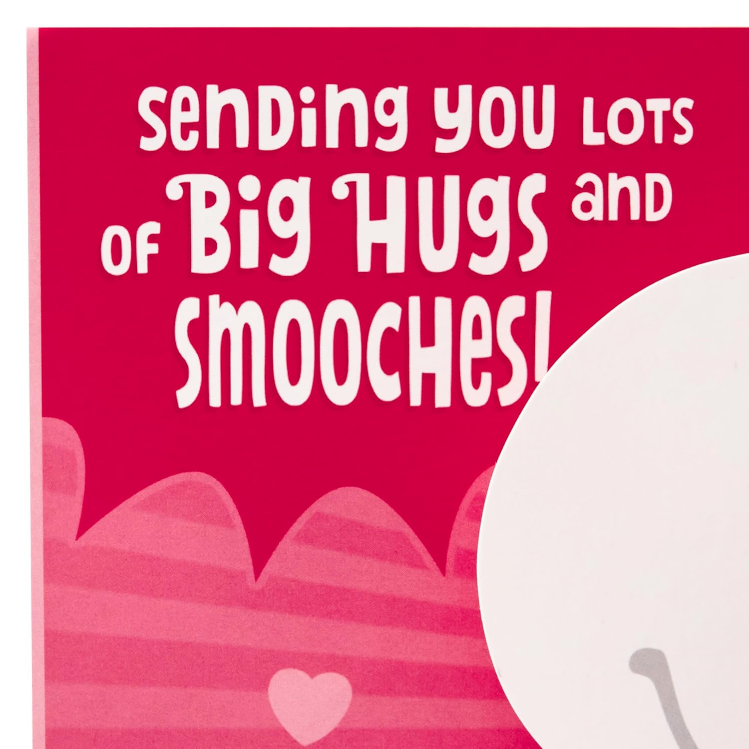 Hallmark Peanuts Valentine's Day Sound Card for Kids (Snoopy Hug) (699VCG3007)
