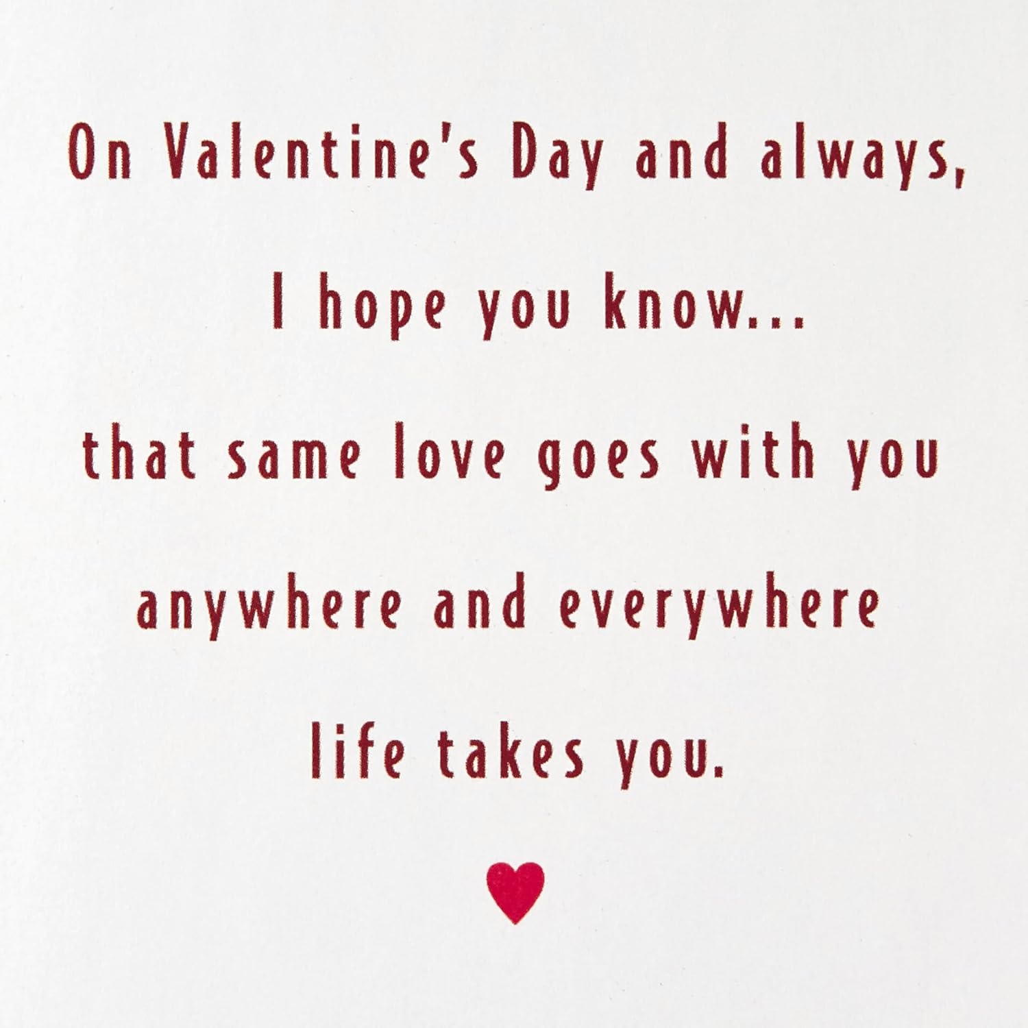 Hallmark Valentine's Day Card for Son or Daughter from Mom (Stitched Hearts)