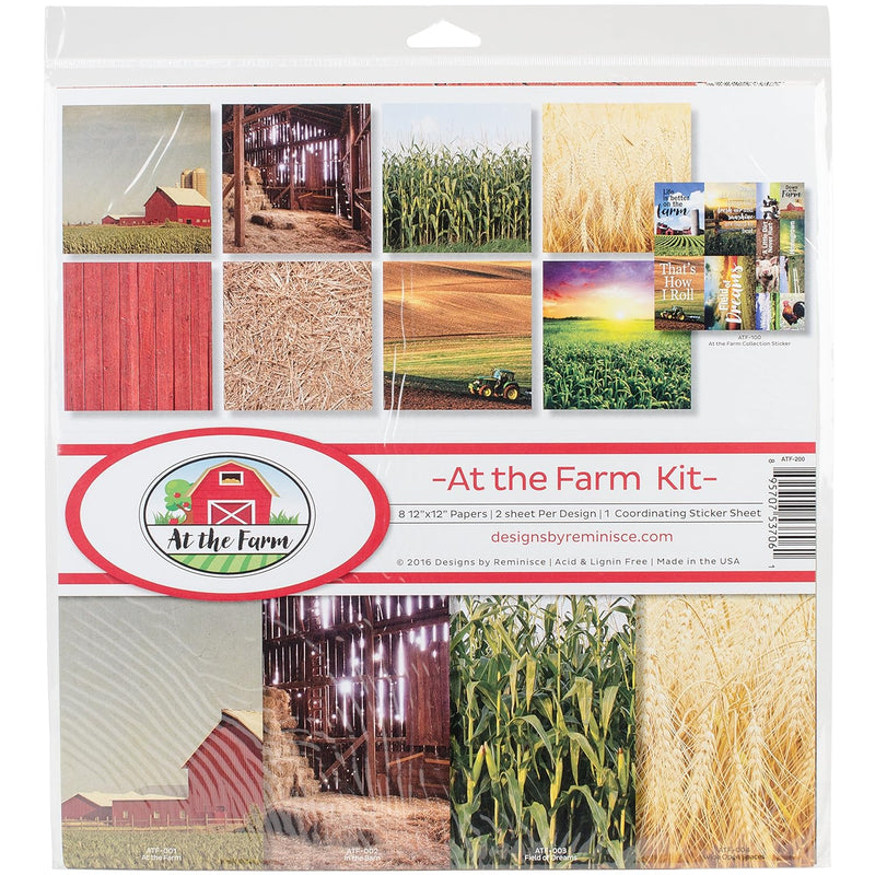 Atf-200 At The Farm Scrapbook Collection Kit