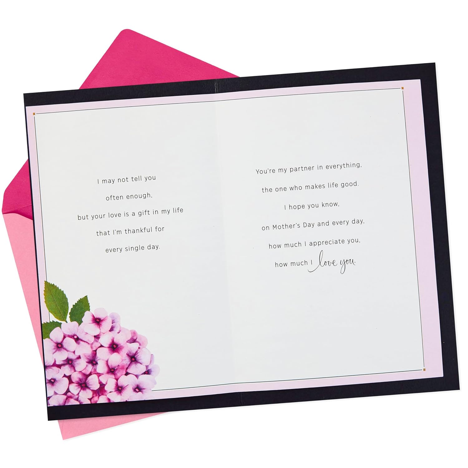 Hallmark Romantic Mothers Day Card for Wife, Girlfriend, or Partner (Love You Always)