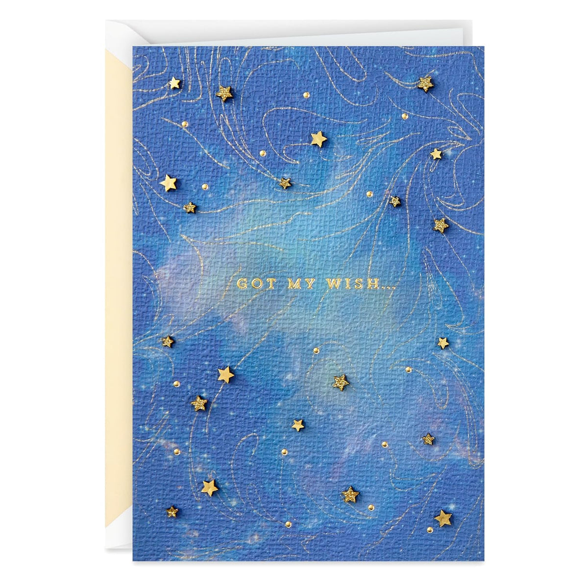 Hallmark Signature Valentine's Day Card (Got My Wish) for Anniversary, Romantic Birthday, Sweetest Day