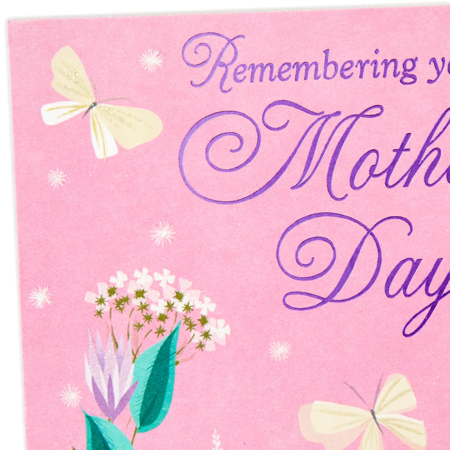 Hallmark Mothers Day Card Assortment, Remembering You on Mother's Day (6 Cards with Envelopes)
