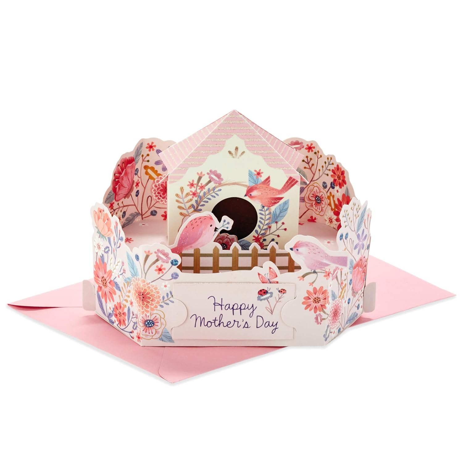 Hallmark Mothers Day Pop Up Card (Bird House)