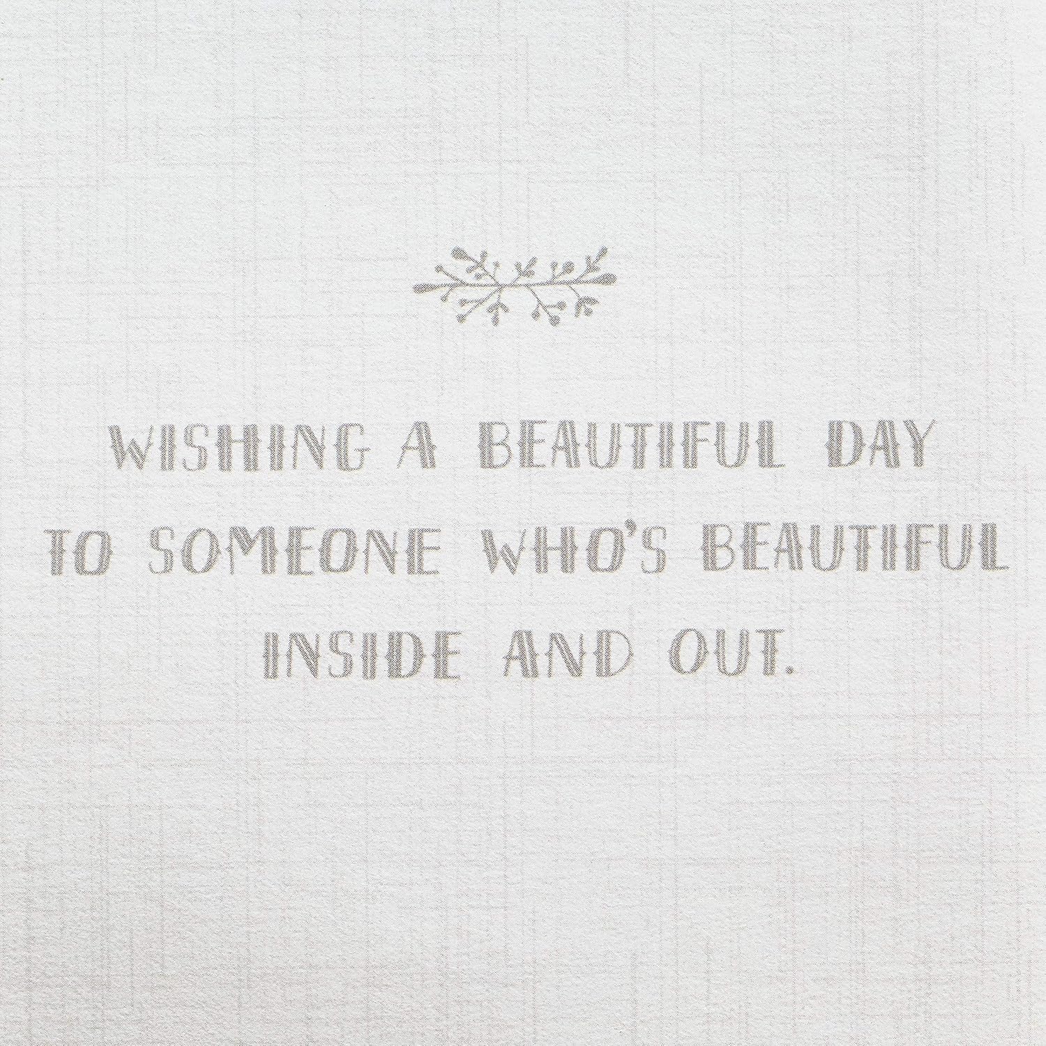 Hallmark Signature Mother's Day Card (Beautiful Inside and Out)