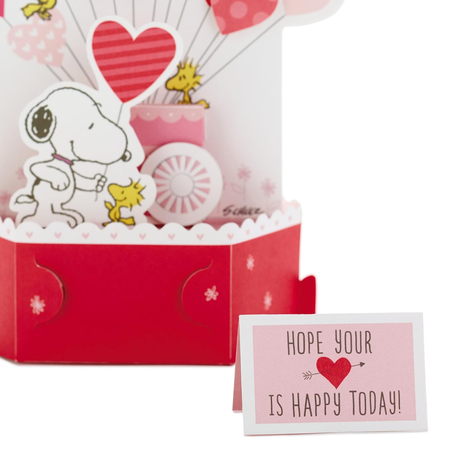 Hallmark Paper Wonder Musical Peanuts Pop Up Valentines Day Card (Plays Linus and Lucy), 999VCG1021