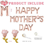 104Pc Mother's Day Balloon Arch Kit - Best Mom Ever Red Party Decorations