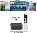 Universal Replacement Remote for Apple TV 4K/HD, Gen 1-4, with TV Control Function