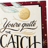 Hallmark Harry Potter Valentine's Day Card for Significant Other (Golden Snitch),659VFE2019