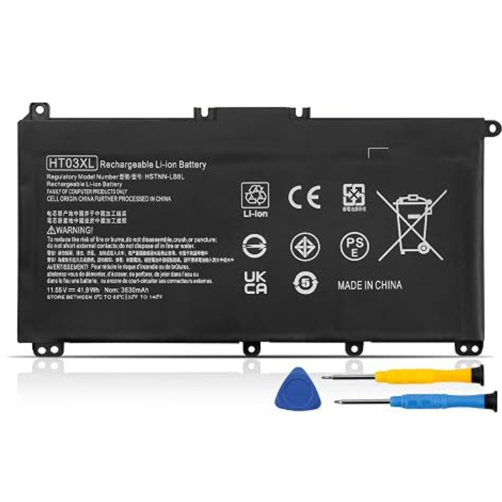 HT03XL Replacement Laptop Battery for HP Pavilion 14-CE 14-CF 14-CK 14-CM and 14-DF