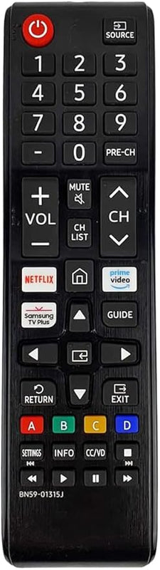 Universal BN59-01315J Samsung TV Remote Replacement for LCD, LED, Smart HDTVs