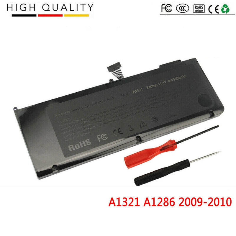 For Apple Macbook Pro Unibody 15" A1286 Mid-2009 2010 A1321 Replacement Battery