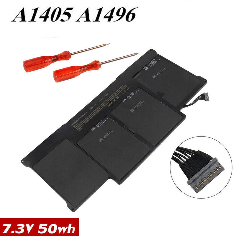 For 2012-2017 Apple Macbook Air 13 Inch A1466 Battery Fit P/N:A1496 A1405 A1377