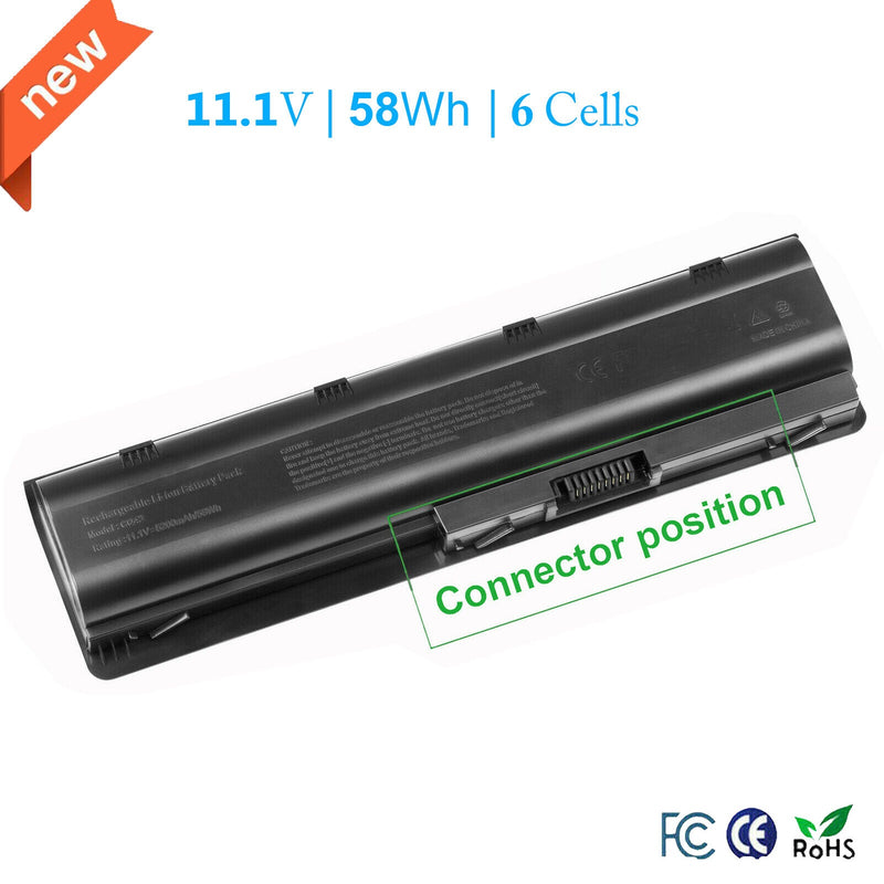 593553-001 Mu06 Battery For Hp 2000 Notebook Cq56 Cq32 Cq42 G62 Cq72 G56 G4 G6