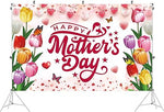 71x43" Happy Mother’s Day Banner - Large Party Backdrop Decor